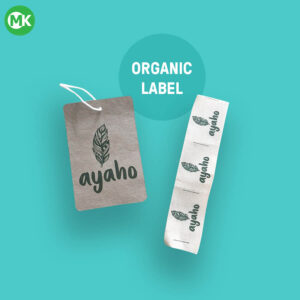 custom organic business label